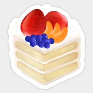 Tres Leches Cake Sticker Sticker